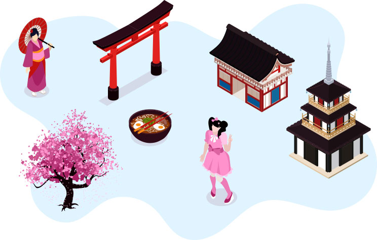Japan icons